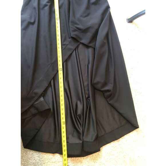 Speechless Women’s Black Strapless Elegant High-Low Dress Size 15 - Picture 7 of 7